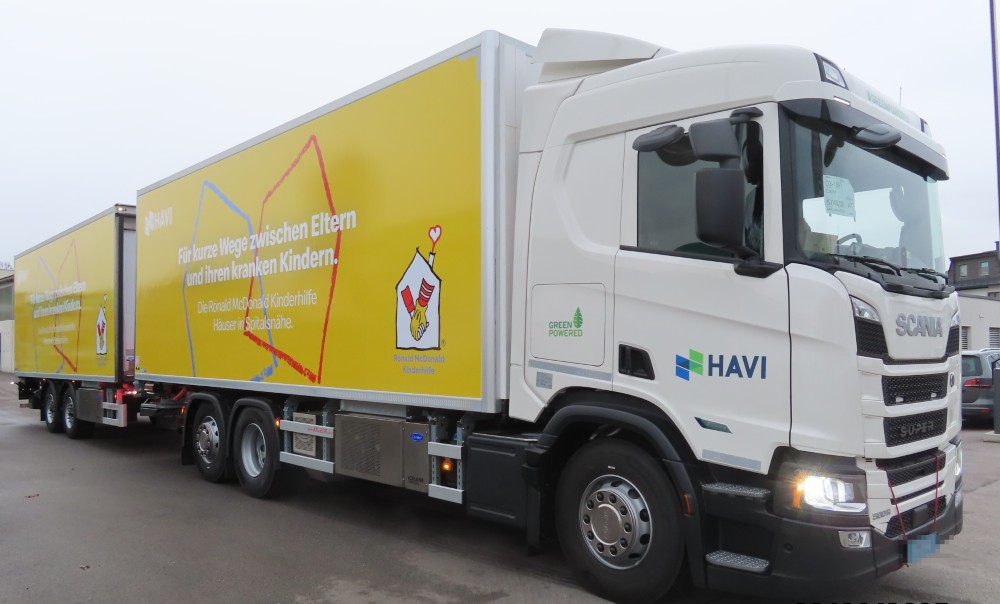 Kühlkoffer Durchladezug