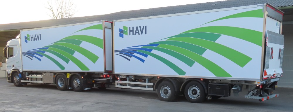 Kühlkoffer Durchladezug