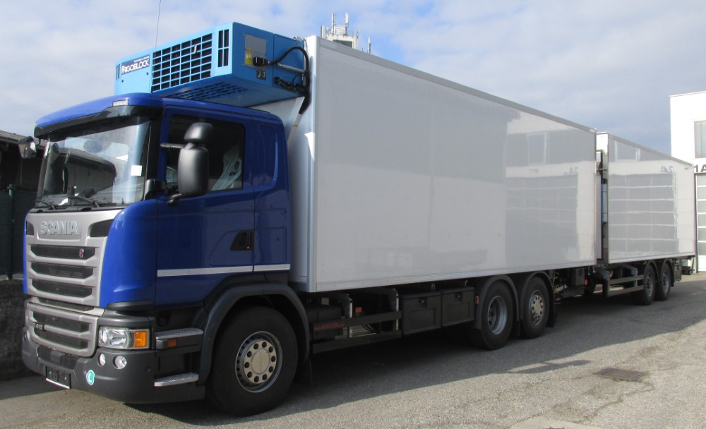 Kühlkoffer Durchladezug