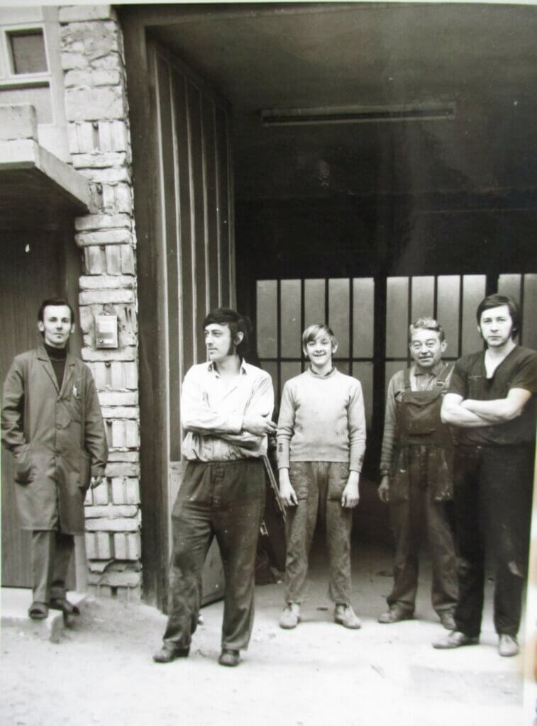 Keller Fahrzeugbau - Mitarbeiter historisch