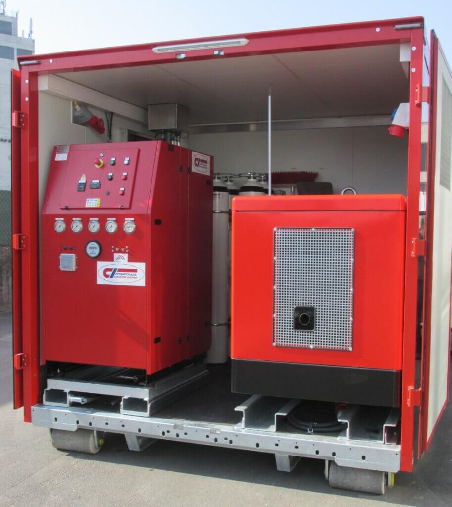 WLA-Atemluft Technikraum