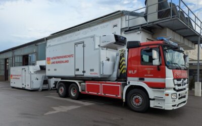Wechselladeaufbauten mit Kühlkoffer für das Land Burgenland